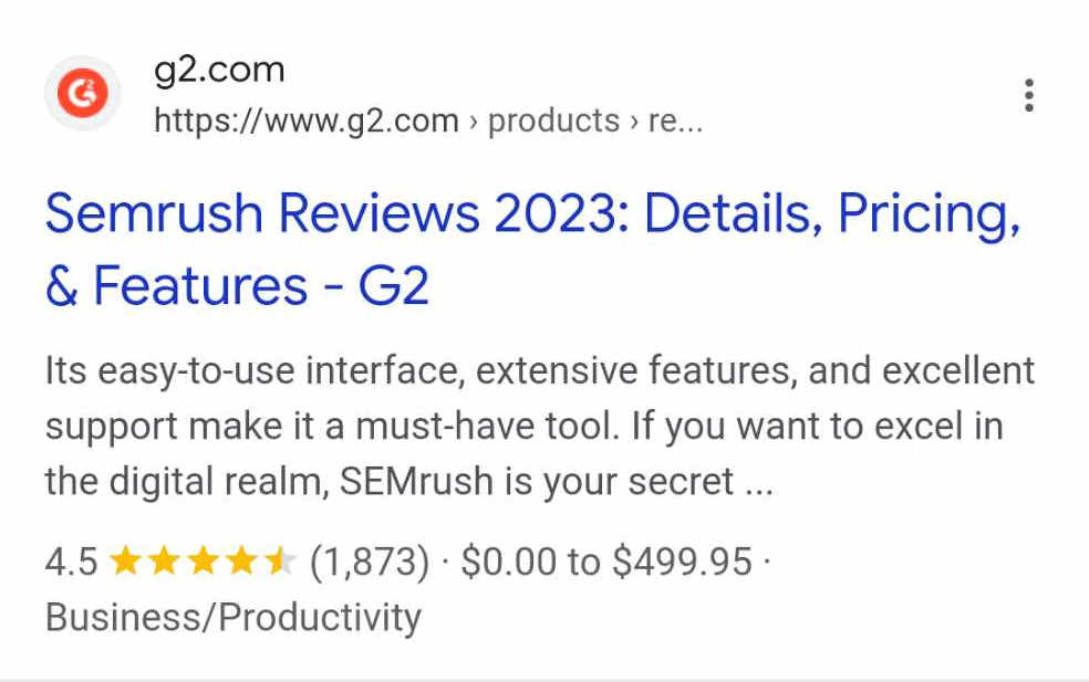 How title tags and meta descriptions appear on mobile SERP